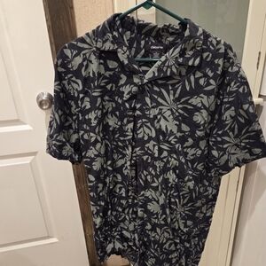 Floral Button-Up Shirt